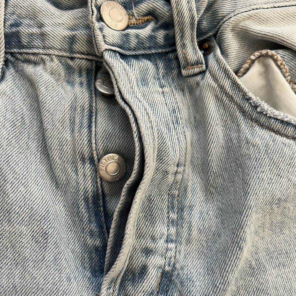 Pistola Cassie Crop Straight Light blue Jeans Size 26 - Picture 6 of 6
